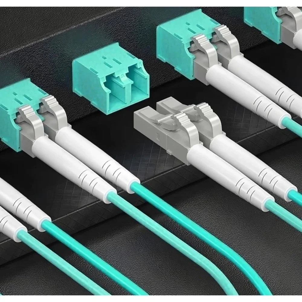 OM3 LC to LC‎ Fiber Optic Patch Cable 5 Packs Of 5. 25 Total